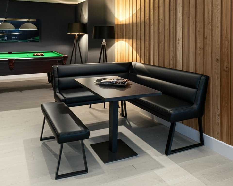 Man cave furniture by Blue Note Upholstery